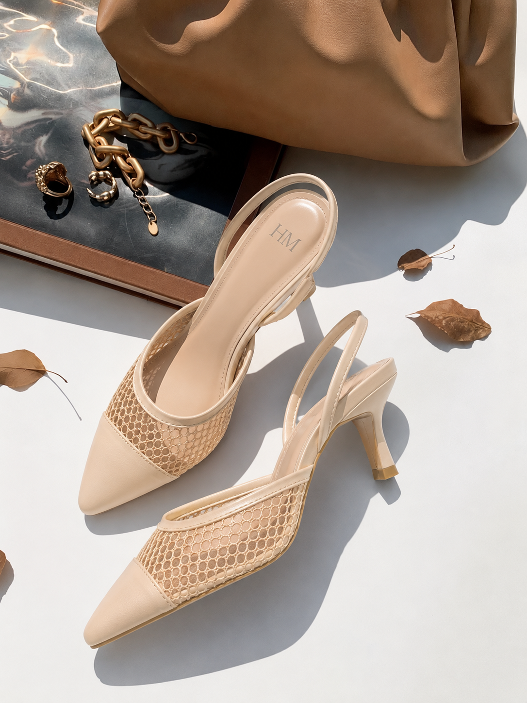 AYLA MESH HEELS
