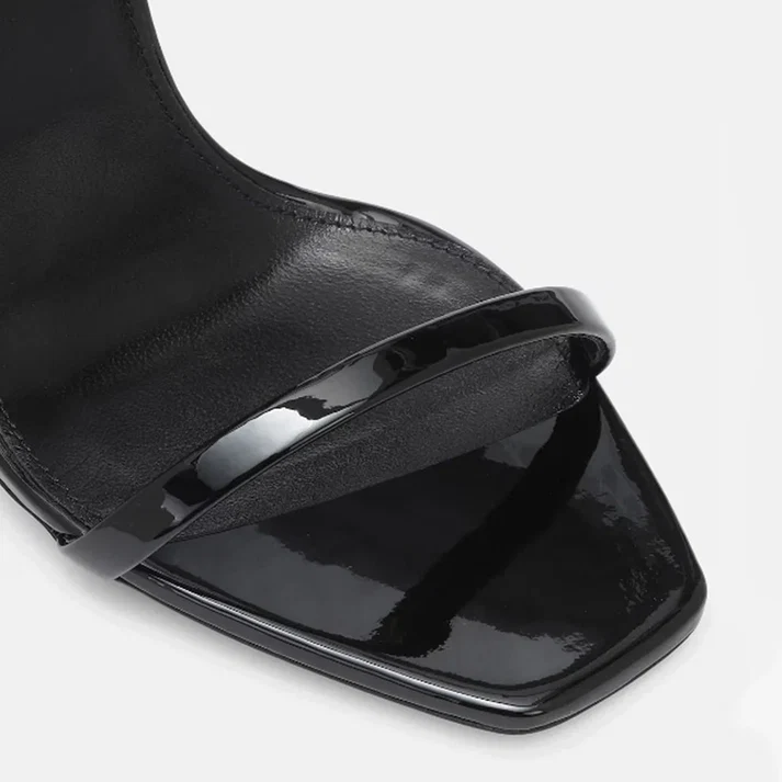YSL HEELS | 4 INCHES BLACK